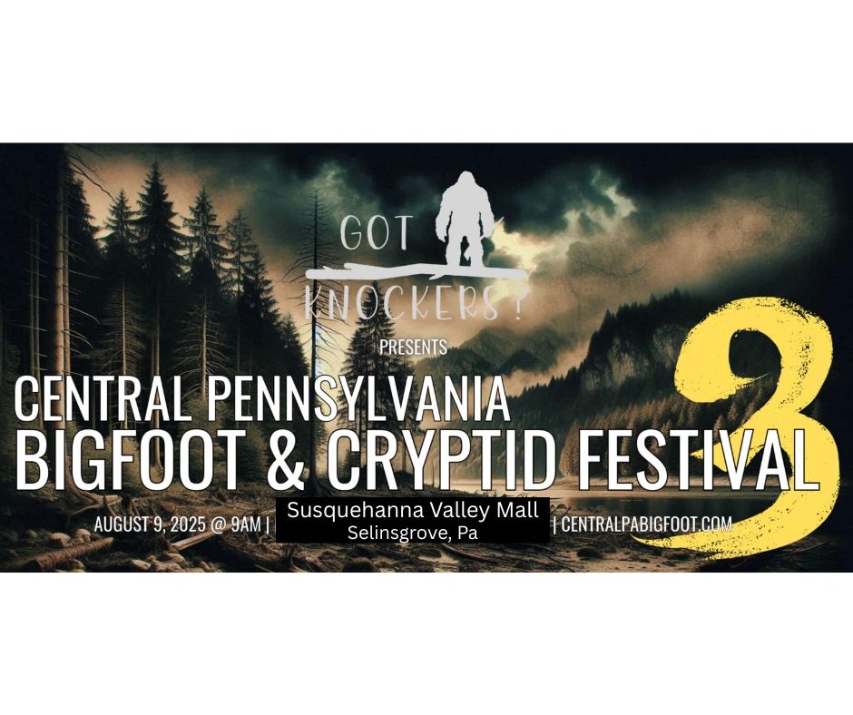Central Pennsylvania Bigfoot Cryptid Festival poster